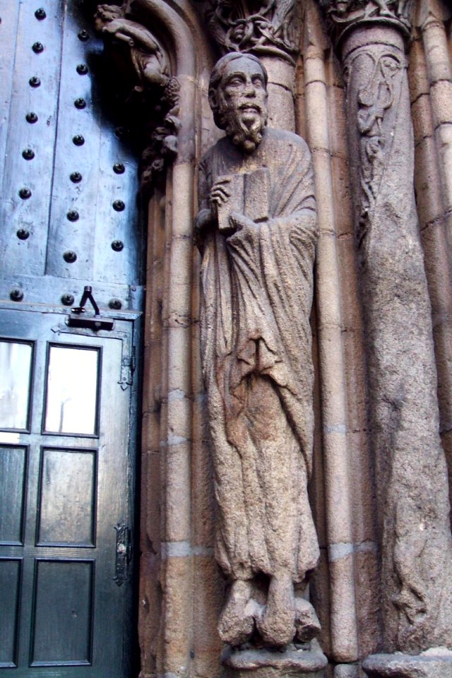 Orense - Catedral, portada norte 2