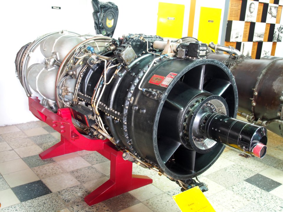 Orenda 10 (1950) used in North American (Canadair) F86 at Flugausstellung Hermeskeil, pic2