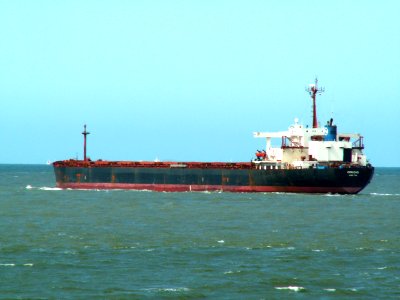 Ormond p6 leaving Port of Rotterdam, Holland 08-Apr-2006