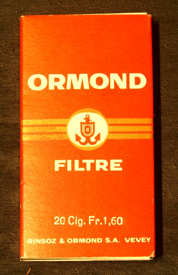 Ormond Filtre 20 cig, Rinsoz & Ormond
