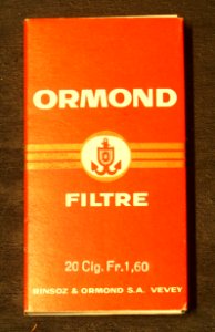 Ormond Filtre 20 cig, Rinsoz & Ormond