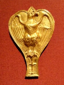 Ornament with Eagle, 100-200 AD, Roman, gold - Cleveland Museum of Art - DSC08277