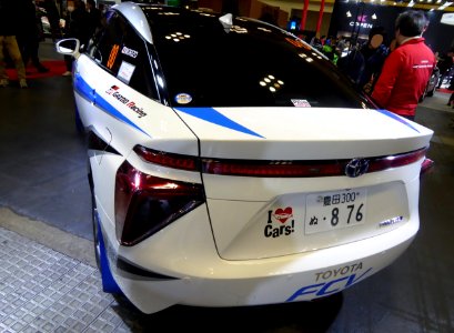 OSAKA AUTO MESSE 2015 (169) - Toyota MIRAI (JPD10) ver.Shinjo Rally 2014