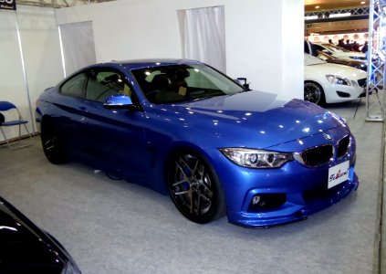 OSAKA AUTO MESSE 2015 (332) - BMW 435i M Sport (F32) with Felisoni audio