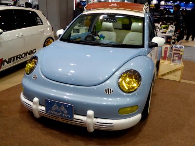 OSAKA AUTO MESSE 2015 (248) - Volkswagen New Beetle tuned by peyton