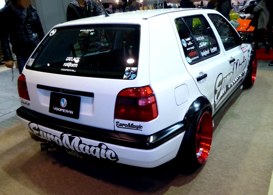 OSAKA AUTO MESSE 2015 (274) - Volkswagen GOLF III tuned by VOOMERAN