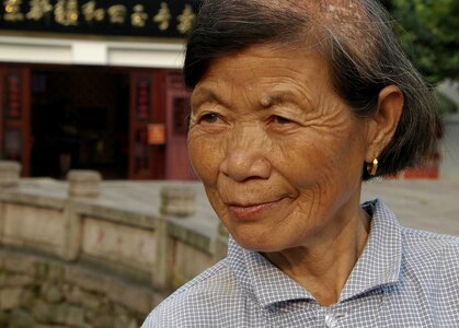 China face portrait