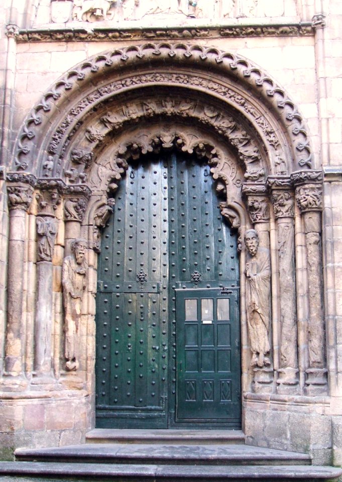 Orense - Catedral, portada norte 1