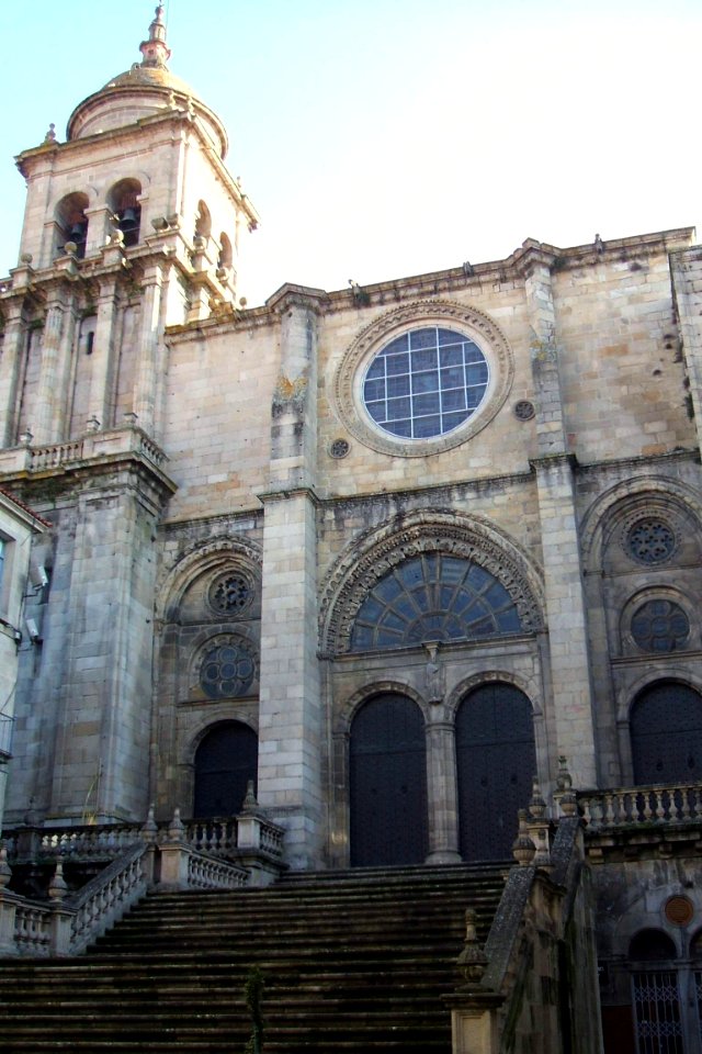 Orense - Catedral, portada principal 1