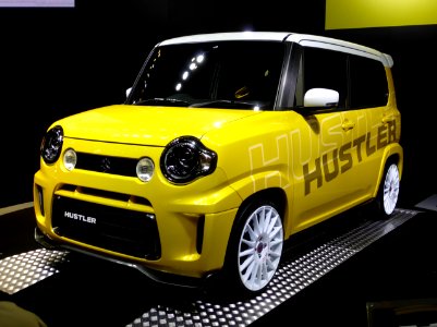 Osaka Auto Messe 2014 (12) Suzuki HUSTLER CUSTOMIZE