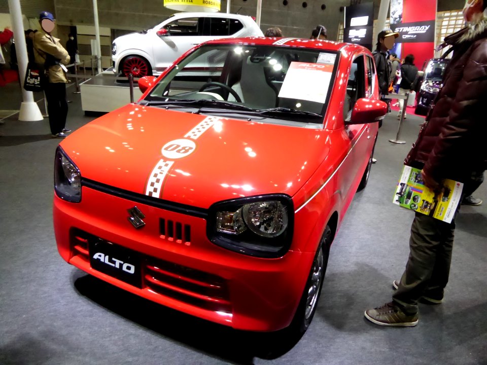 OSAKA AUTO MESSE 2015 (17) - Suzuki ALTO X (HA36S) with optional parts