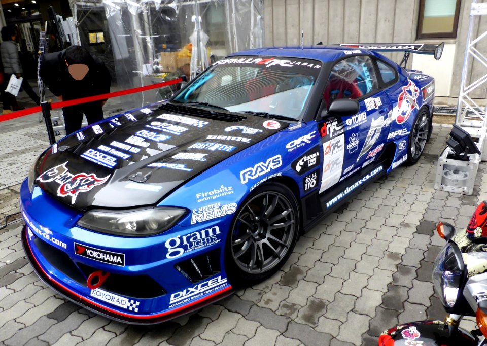 Osaka Auto Messe 2014 (11) FORMULA DRIFT JAPAN - Nissan Silvia (S15)