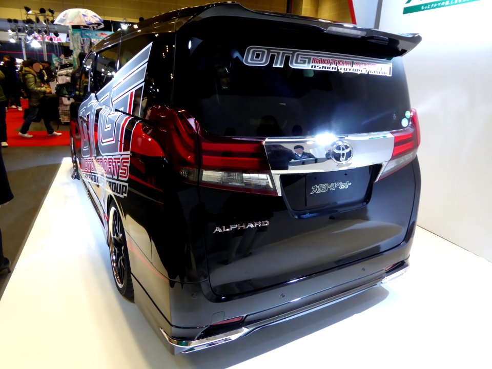 OSAKA AUTO MESSE 2015 (184) - Toyota ALPHARD (H30W) produced by OSAKA TOYOPET