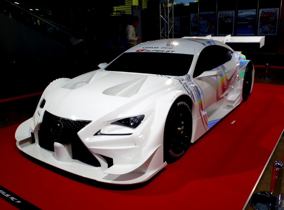 Osaka Auto Messe 2014 (8) Lexus RC F GT500