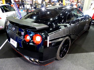 Osaka Auto Messe 2014 (120) BRIDE - Nissan GT-R (CBA-R35)