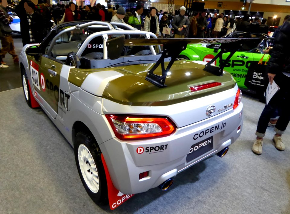 OSAKA AUTO MESSE 2015 (204) - Daihatsu COPEN XPLAY (LA400K) produced by D SPORT