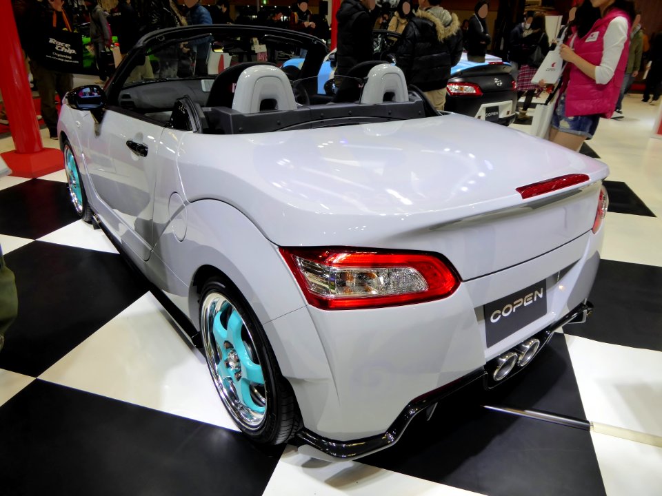 OSAKA AUTO MESSE 2015 (208) - Daihatsu COPEN XPLAY (LA400K) produced by D SPORT