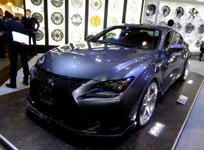 OSAKA AUTO MESSE 2015 (313) - Lexus RC F (C10) with WORK wheel