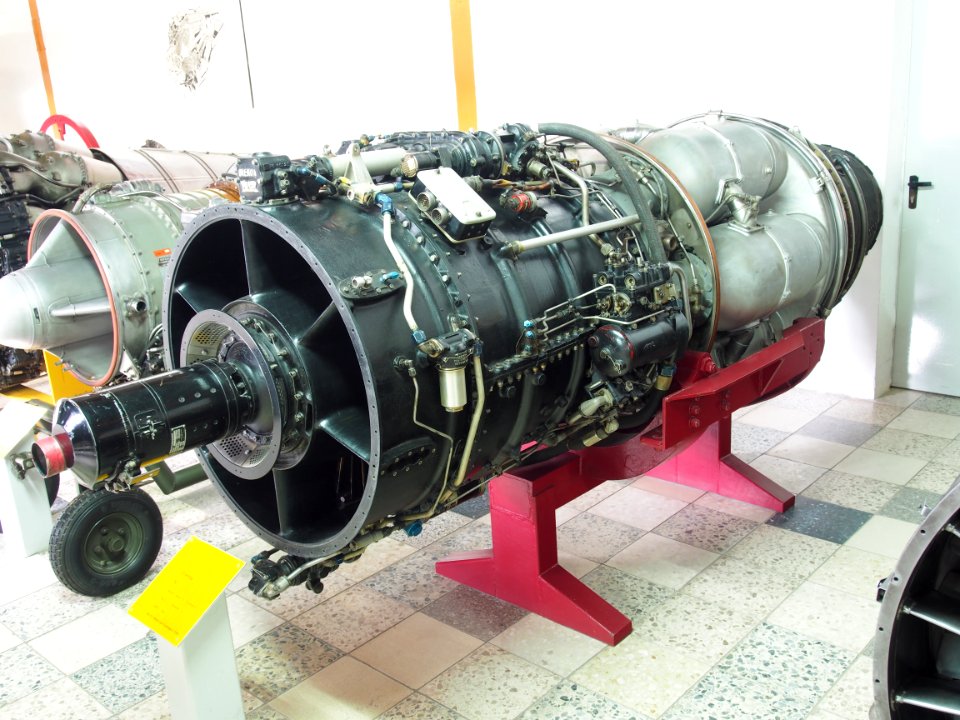 Orenda 10 (1950) used in North American (Canadair) F86 at Flugausstellung Hermeskeil, pic1