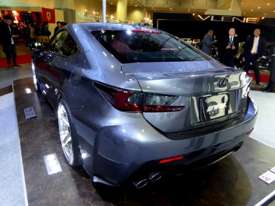OSAKA AUTO MESSE 2015 (314) - Lexus RC F (C10) with WORK wheel