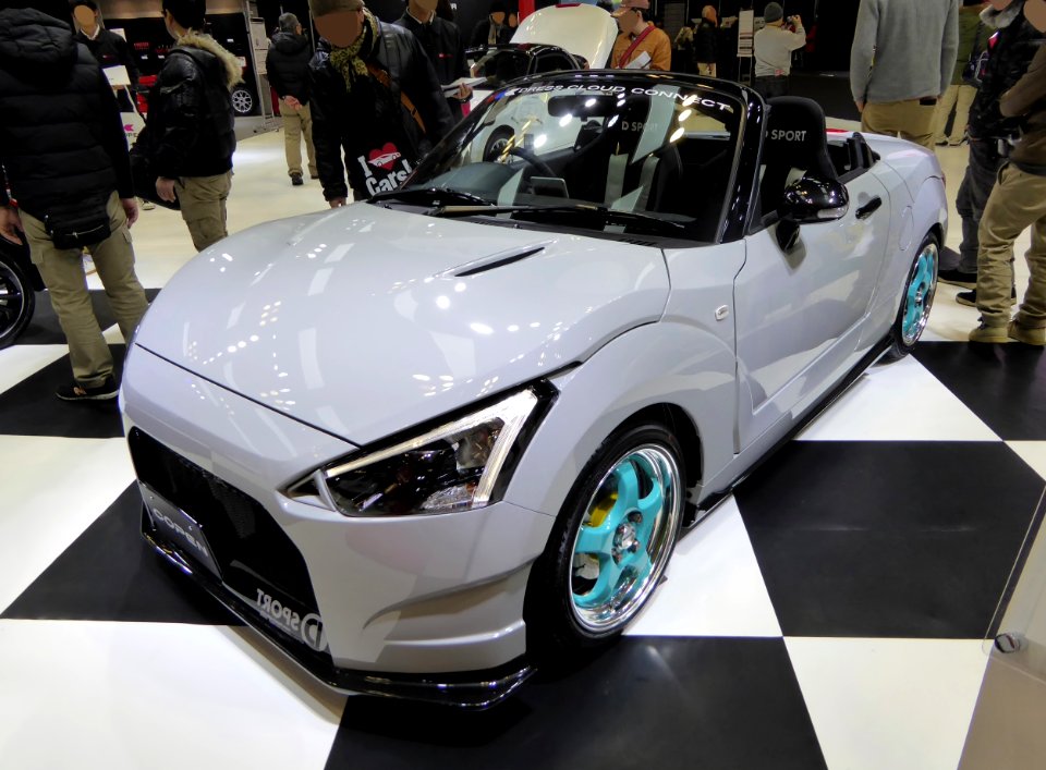 OSAKA AUTO MESSE 2015 (207) - Daihatsu COPEN XPLAY (LA400K) produced by D SPORT