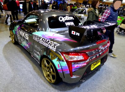 OSAKA AUTO MESSE 2015 (202) - Daihatsu COPEN Robe (LA400K) produced by Option