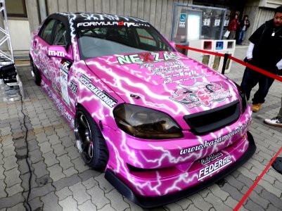 Osaka Auto Messe 2014 (10) FORMULA DRIFT JAPAN - Toyota MARK II (JZX110)
