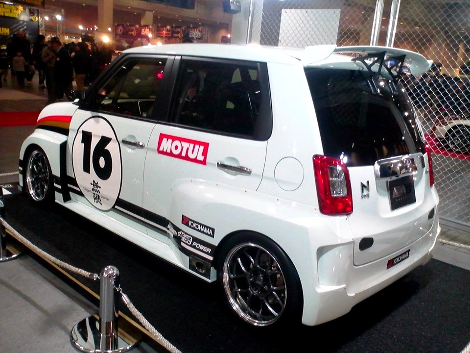 Osaka Auto Messe 2013 - Mugen N-ONE Racing Concept rear