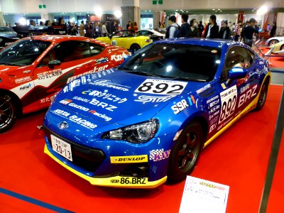 Osaka Auto Messe 2014 (84) CARTOP＆XaCAR BRZ,which competed in Rd.5 Tokachi Speedway