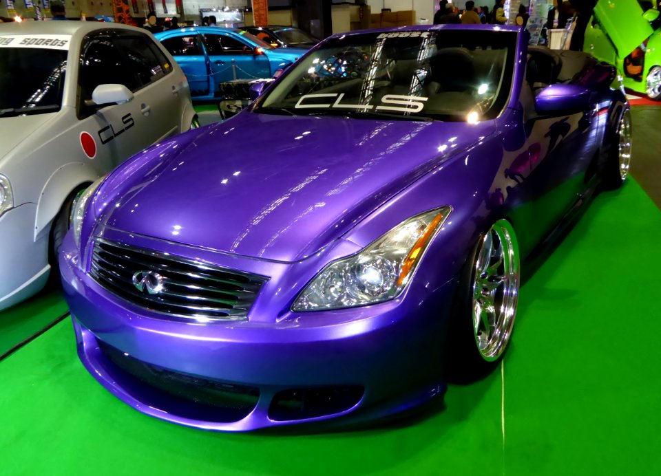 OSAKA AUTO MESSE 2015 (121) - Infiniti G37 Convertible JDM tuned by CLS