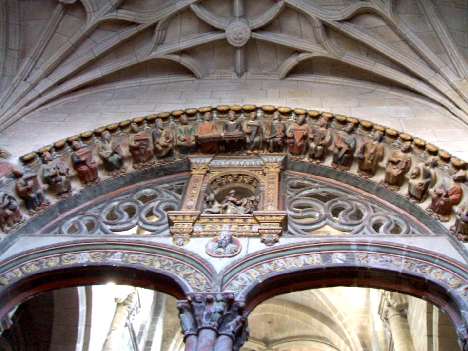 Orense - Catedral, Pórtico do Paraiso 4