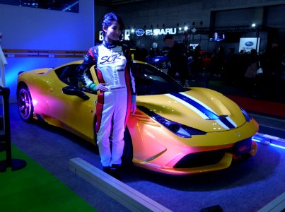 OSAKA AUTO MESSE 2015 (107) - Ferrari 458 SPECIALE