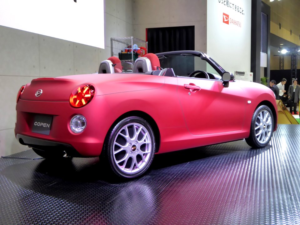 OSAKA AUTO MESSE 2015 (218) - Daihatsu COPEN No.3 model