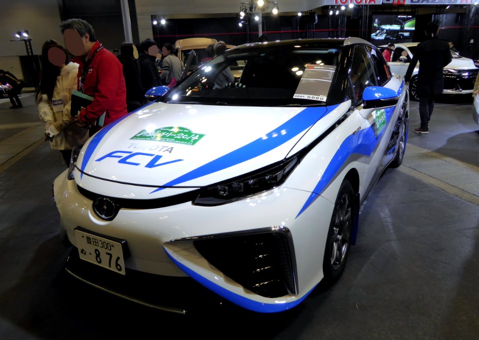 OSAKA AUTO MESSE 2015 (168) - Toyota MIRAI (JPD10) ver.Shinjo Rally 2014