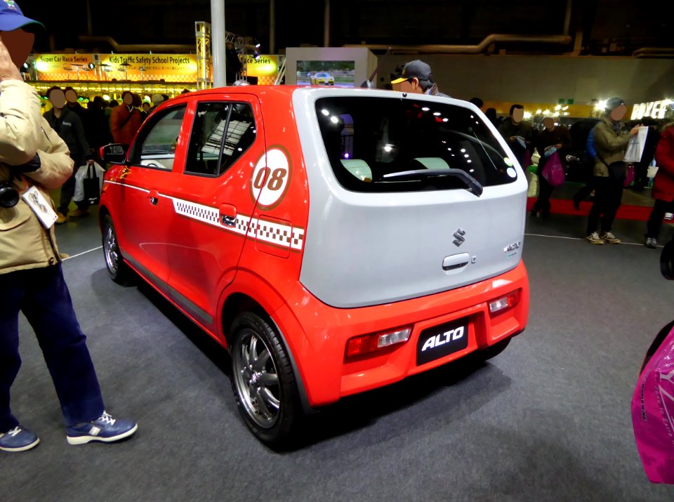 OSAKA AUTO MESSE 2015 (18) - Suzuki ALTO X (HA36S) with optional parts