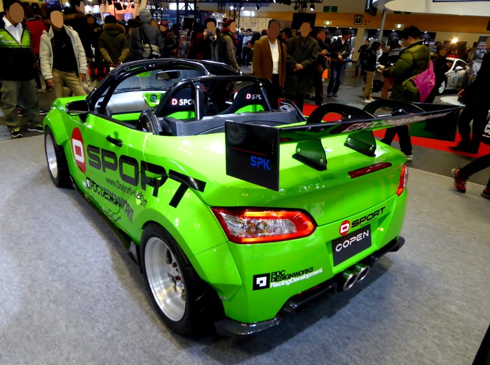 OSAKA AUTO MESSE 2015 (206) - Daihatsu COPEN XPLAY (LA400K) produced by D SPORT