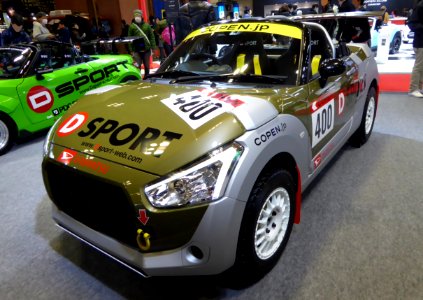 OSAKA AUTO MESSE 2015 (203) - Daihatsu COPEN XPLAY (LA400K) produced by D SPORT