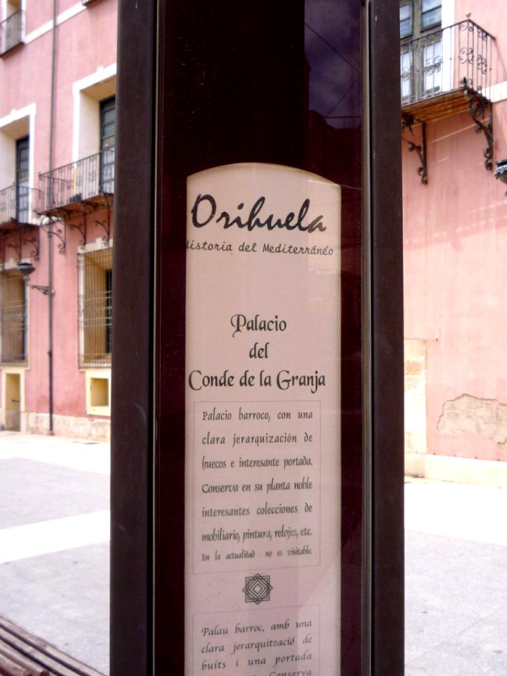 Orihuela - Palacio de los Condes de la Granja 3