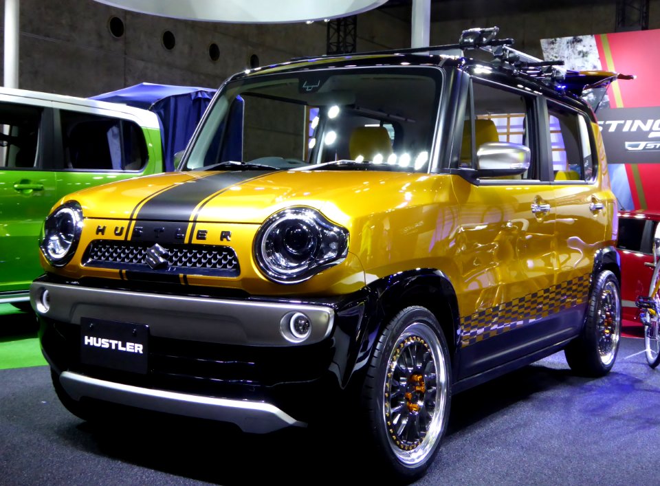 OSAKA AUTO MESSE 2015 (13) - Suzuki HUSTLER ROADBIKE STYLE