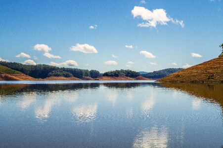 Paraibuna landscape weir photo