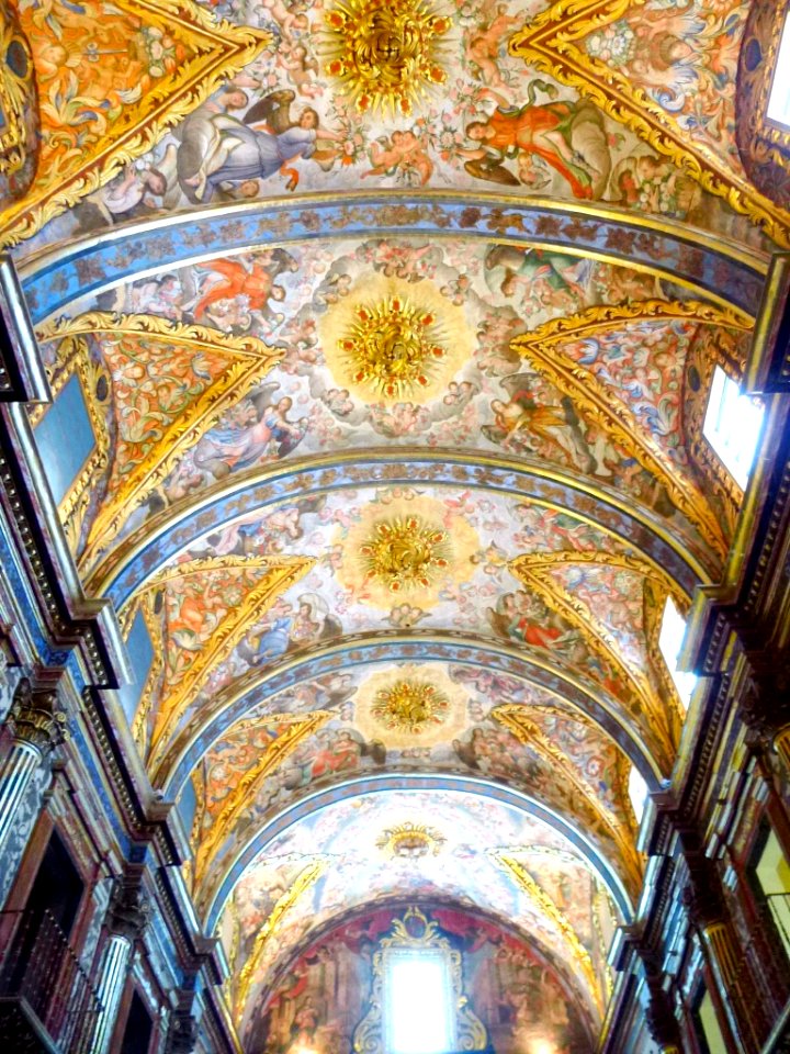 Orihuela - Colegio Diocesano de Santo Domingo, bóvedas de la iglesia 15