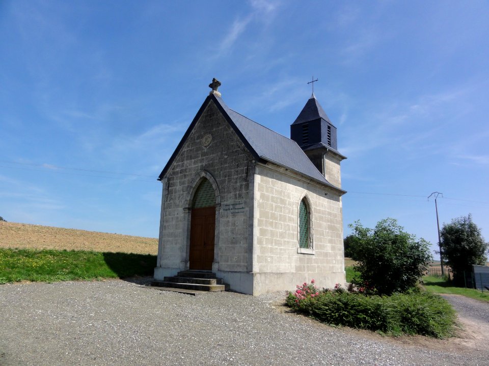 Origny-Sainte-Benoite (Aisne) chapelle de Courjumelles