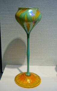 Ornamental glass, Louis Comfort Tiffany, c. 1894, glass - Hessisches Landesmuseum Darmstadt - Darmstadt, Germany - DSC00871 photo