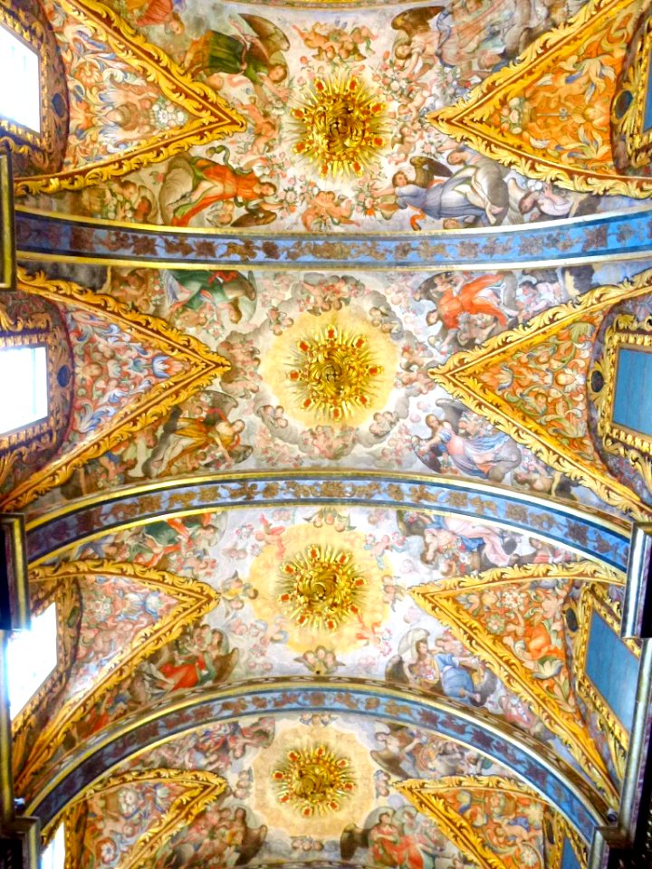 Orihuela - Colegio Diocesano de Santo Domingo, bóvedas de la iglesia 16