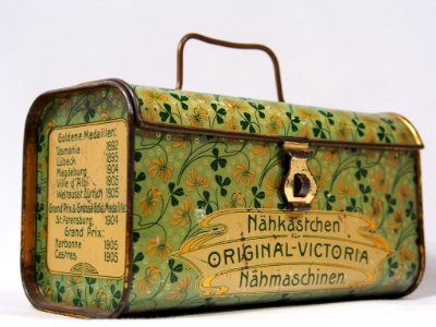 Original Victoria Nähmaschinen Nähkästchen, bild 3