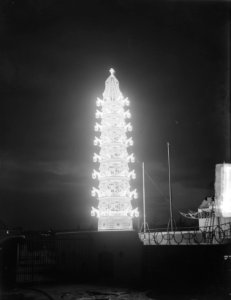 Orienta Pagode in licht, Bestanddeelnr 903-4325
