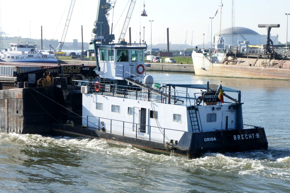 Orida - ENI 06002876 in the Berendrecht locks, Port of Antwerp, pic2