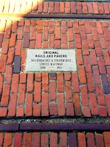 Original Rails and Pavers - Southbridge & Sturbridge Street Railway, 1896-1928 - Southbridge, MA - 20200223 113800
