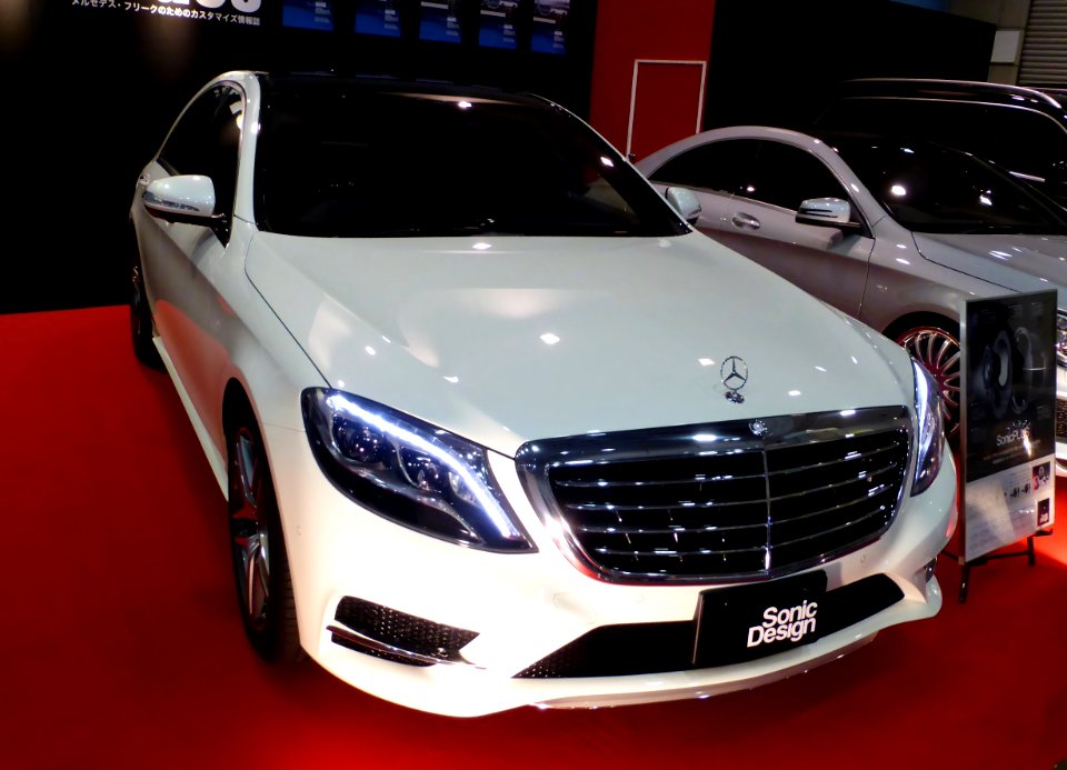 Osaka Auto Messe 2014 (124) Sonic Design - Mercedes-Benz S400 HYBRID (W222)