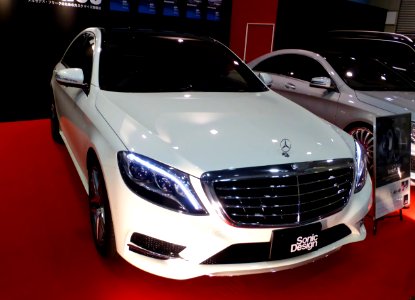 Osaka Auto Messe 2014 (124) Sonic Design - Mercedes-Benz S400 HYBRID (W222)